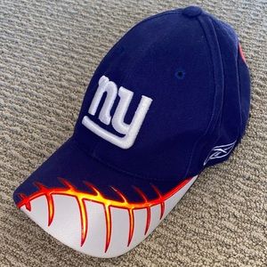 NY Giants Reebok NFL Pro Line Hat Adjustable Back